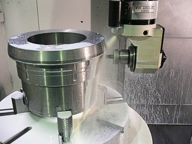 VTM-65 アングルヘッドでの側面加工